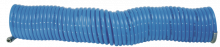 Tubo en espiral de poliamida con enchufe macho fijo